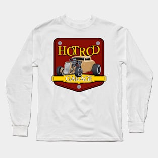 Hot Rod Garage Long Sleeve T-Shirt